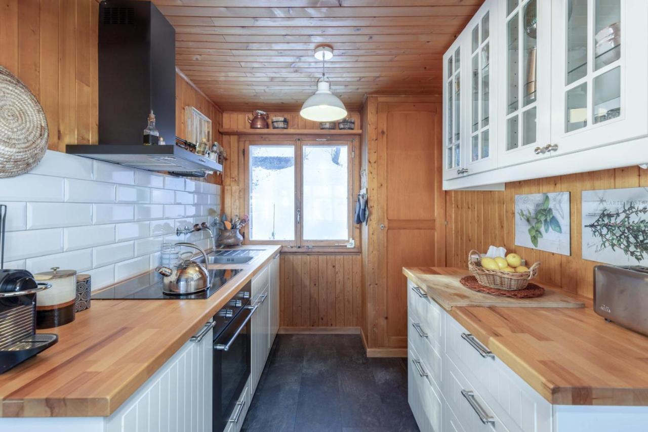 Chalet Noisette Authentic Swiss Chalet Perfect For Families La Tzoumaz Exterior foto