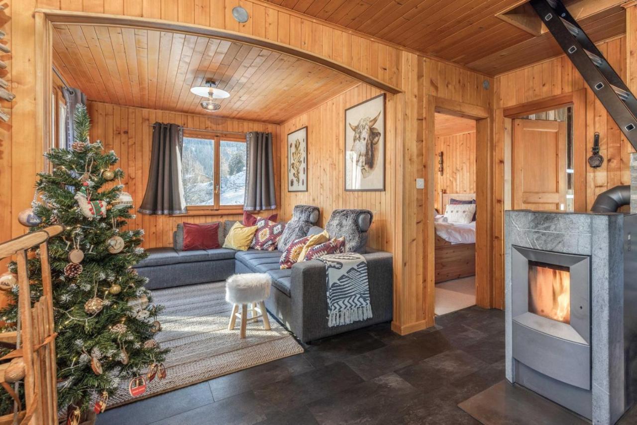 Chalet Noisette Authentic Swiss Chalet Perfect For Families La Tzoumaz Exterior foto