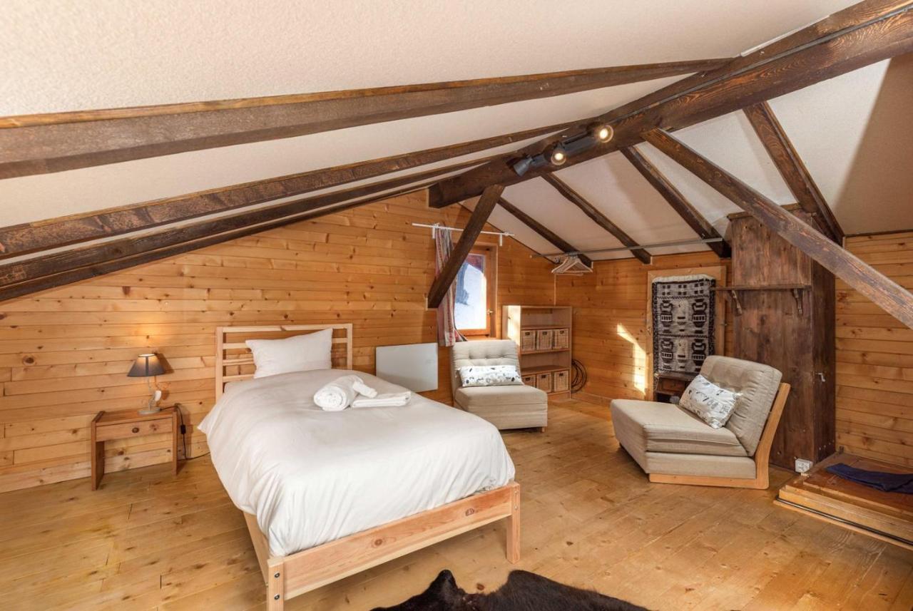 Chalet Noisette Authentic Swiss Chalet Perfect For Families La Tzoumaz Exterior foto