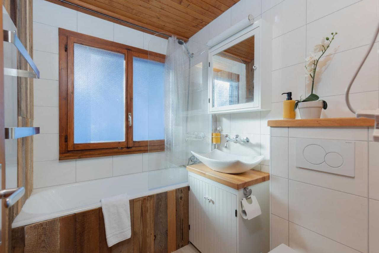 Chalet Noisette Authentic Swiss Chalet Perfect For Families La Tzoumaz Exterior foto
